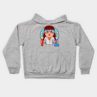 Scientist Woman Kids Hoodie